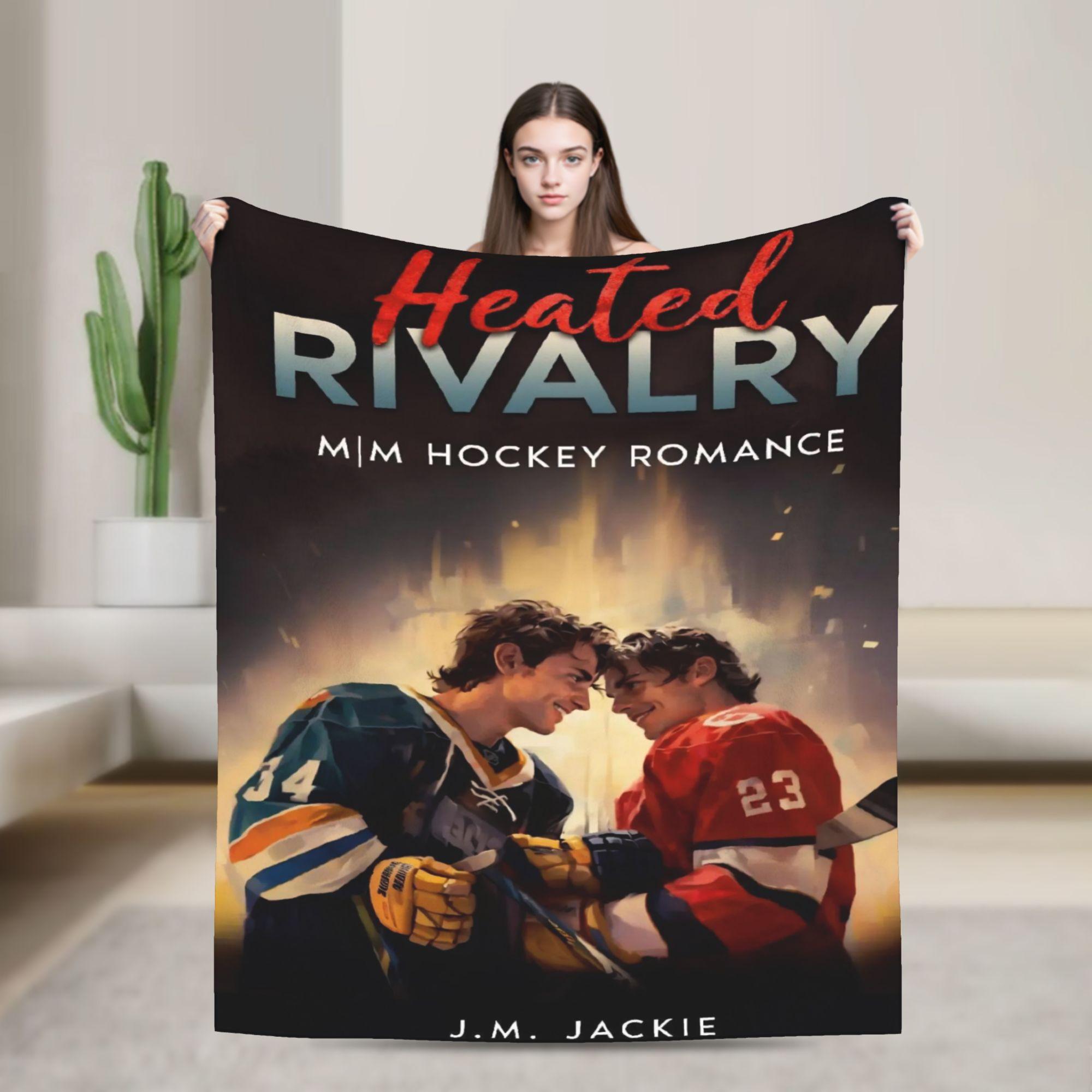 

Heated Rivalry Blanket Canadian Sports Romance Flannel Vintage Warm Throw Blanket for Bed Sofa Summer 75x90cm