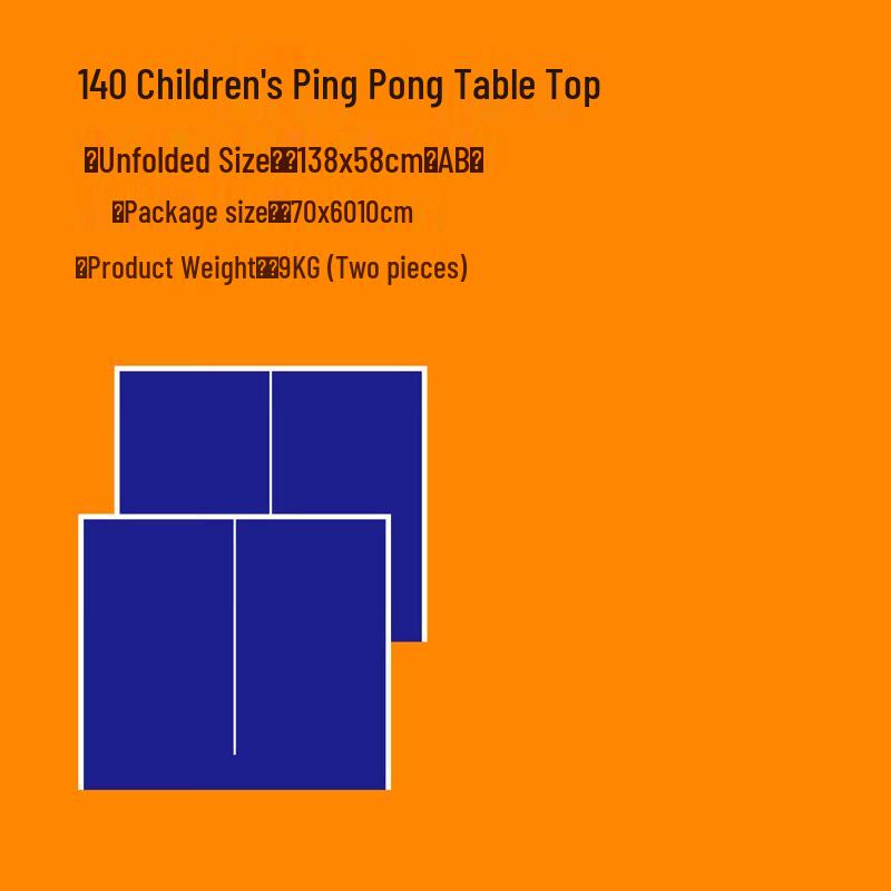 WEZHO Children s Indoor Table Tennis Table