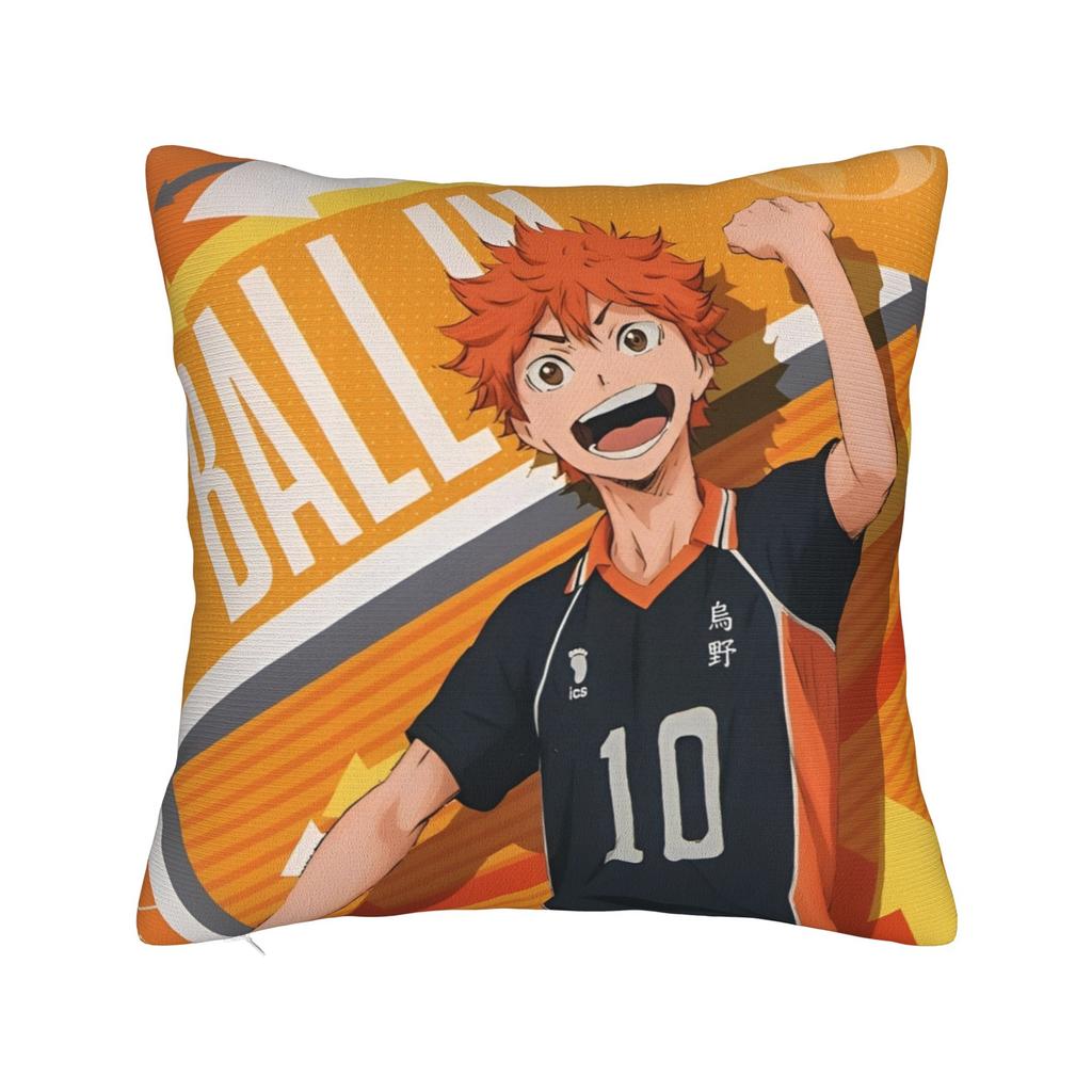 Oikawa Haikyuu Anime Pillowcase Cushion Cover Decorative Bokuto Volleyball  Pillow Case Cover Bedroom Square