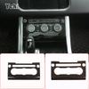 Carbon Fiber Car Central Control Air Conditioner Volume Panel Sticker For Land Rover Range Rover Sport 2014-2018 Car Accessories