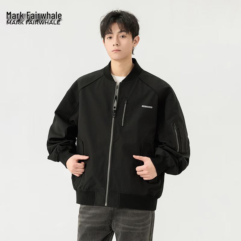 Mark Fairwhale Men's Loose Fit Pilot Jacket