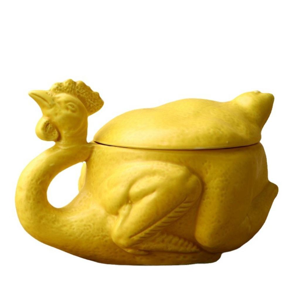 

220ML Roast Duck Coffee Cup Simulation Goose Water Cup Unique Salt Baked Chicken Mug Birthday Gift Yellow Chicken