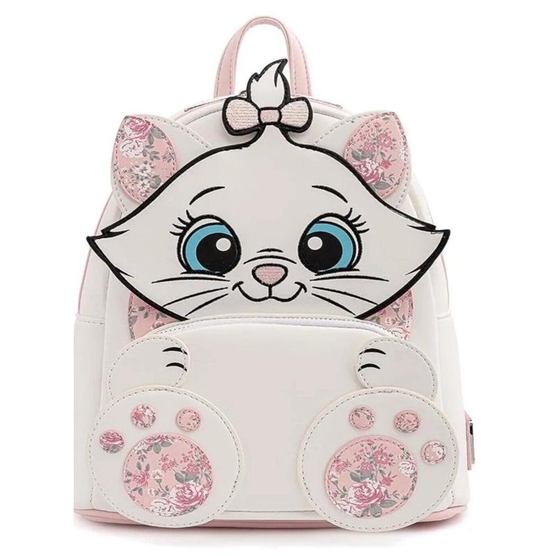 Kids Cartoon Villain Mini Backpack Floral Print Cute Small Rucksack Student School Bag