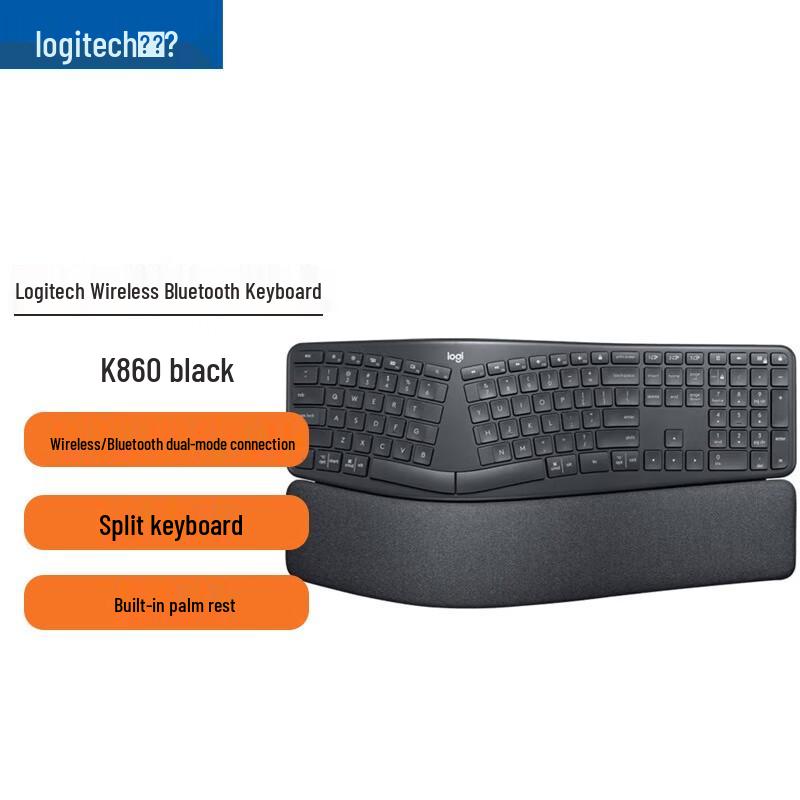 

Logitech ERGO K860 Wireless Ergonomic Keyboard