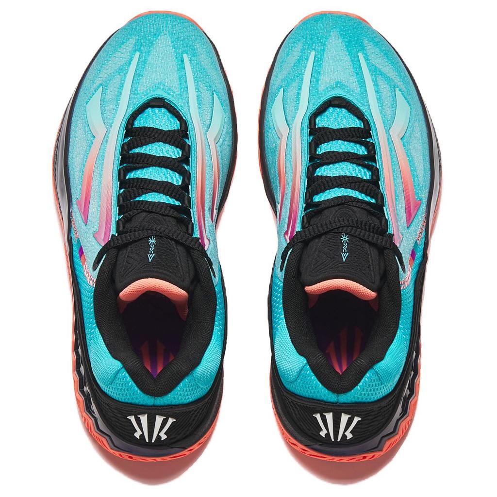 Anta KAI SPEED 2 Cushioning Slip Resistant Abrasion Resistant Low top Basketball Shoes Men's Blue Black 912541114S-2