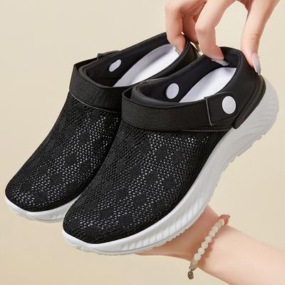 Chaussures plates décontractées pour femmes Shevalues à la mode, chaussures de sport en maille respirante d'été, chaussures de marche légères, pantoufles de plage de loisirs antidérapantes