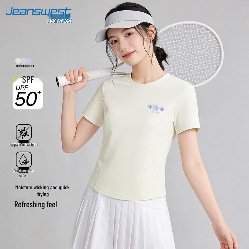

Jeanswest Women s Quick-Dry Anti-Bacterial Sun Protection T-Shirt S