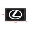2/5/10 Pezzi Piccolo Volante in Fibra di Carbonio Logo Auto Multifunzione Adesivi 3D per Lexus 250 300 RX 300 350 US 200 GX 400 460 GS450H GS350 ES 350 300H