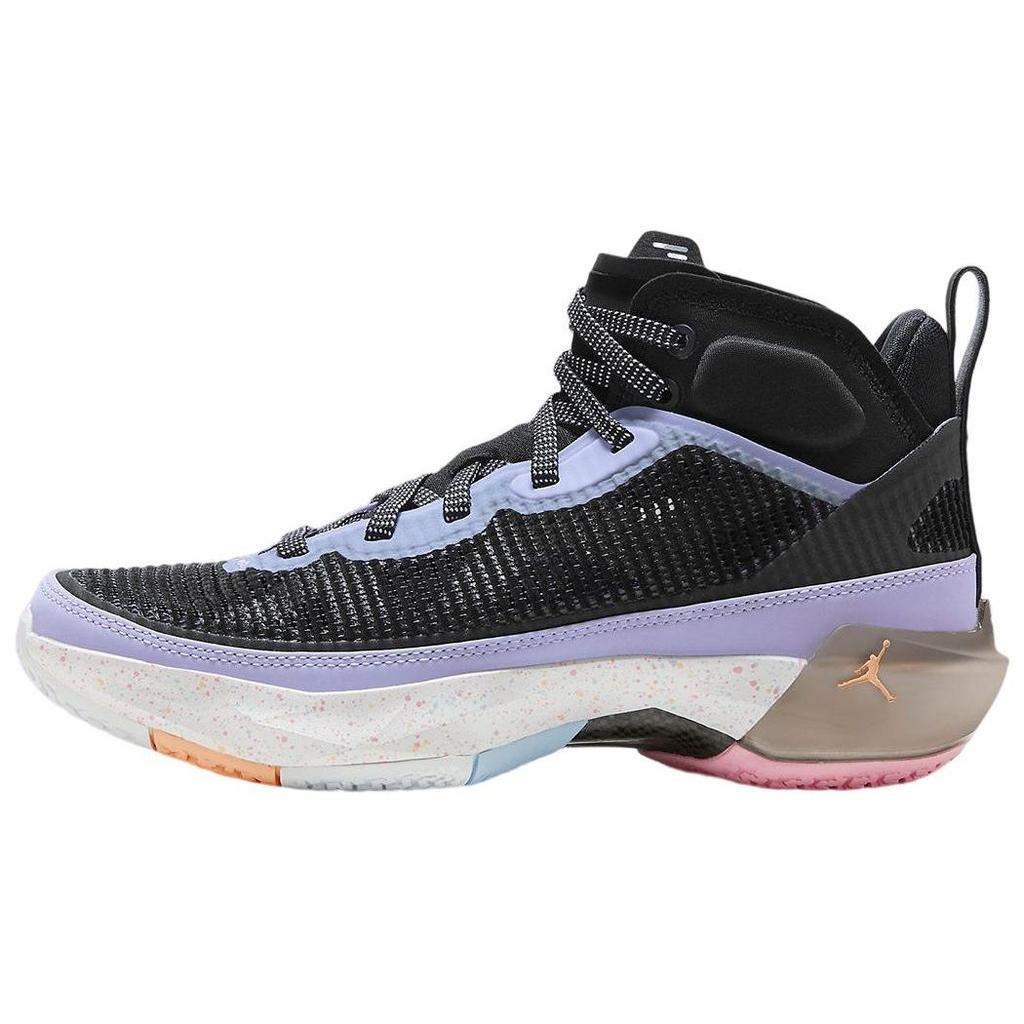 Jordan 37 GC Dongdan (GS) Kids Sneakers Black Lilac-Ice Hydrogen-Blue FJ7515-001