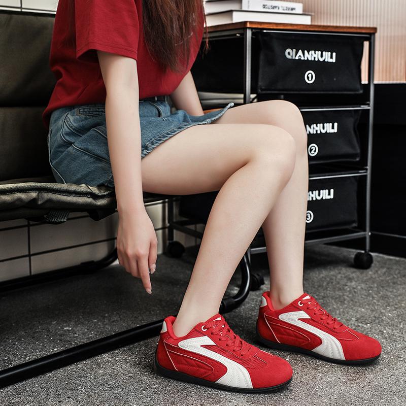 Sommermode Rote Herren Retro Sneaker Unisex Komfort Flache Freizeit-Sneaker Herren Outdoor Joggingschuhe Herren zapatillas de hombre
