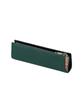 Cropped logo pencil case in dark green
