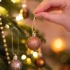 Valery Madelyn Christmas ball gold and set of perfect for Christmas tree Stylish and gorgeous in and Nordic-style ornaments, copper, luxurious, 3cm,