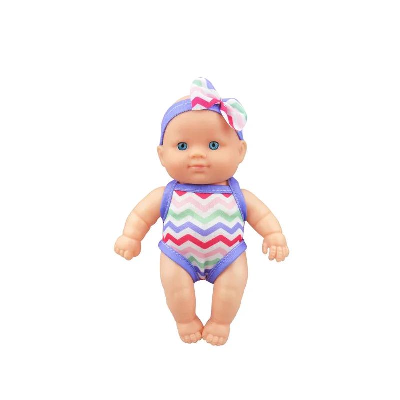 Non-Toxic Doll Toys For Kids Birthday Gifts Children'S Dress Up Simulation Cute Silicone Baby Doll Accessories House Dolls For Children Toys