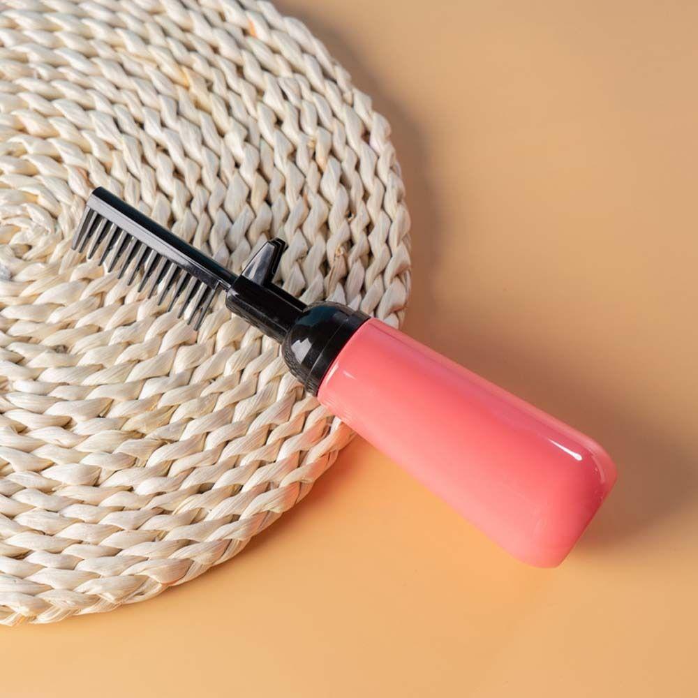 Tool Refillable Empty Bottle Applicator Hairs Brush Hair Colouring Comb Bottle Hair Dye Bottle