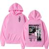Felpa Grafica Uomo Rapper Poch Mafia Aleman Gera Mx Tour Vintage Oversize Felpa con Cappuccio Y2K Hip Hop Gotica Felpe con Cappuccio