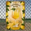 Vintage Limoncello Spritz Aluminum Sign - 60x30cm 2D Art Poster, Retro Decor for Bar Kitchen Cafe, Ideal Gift