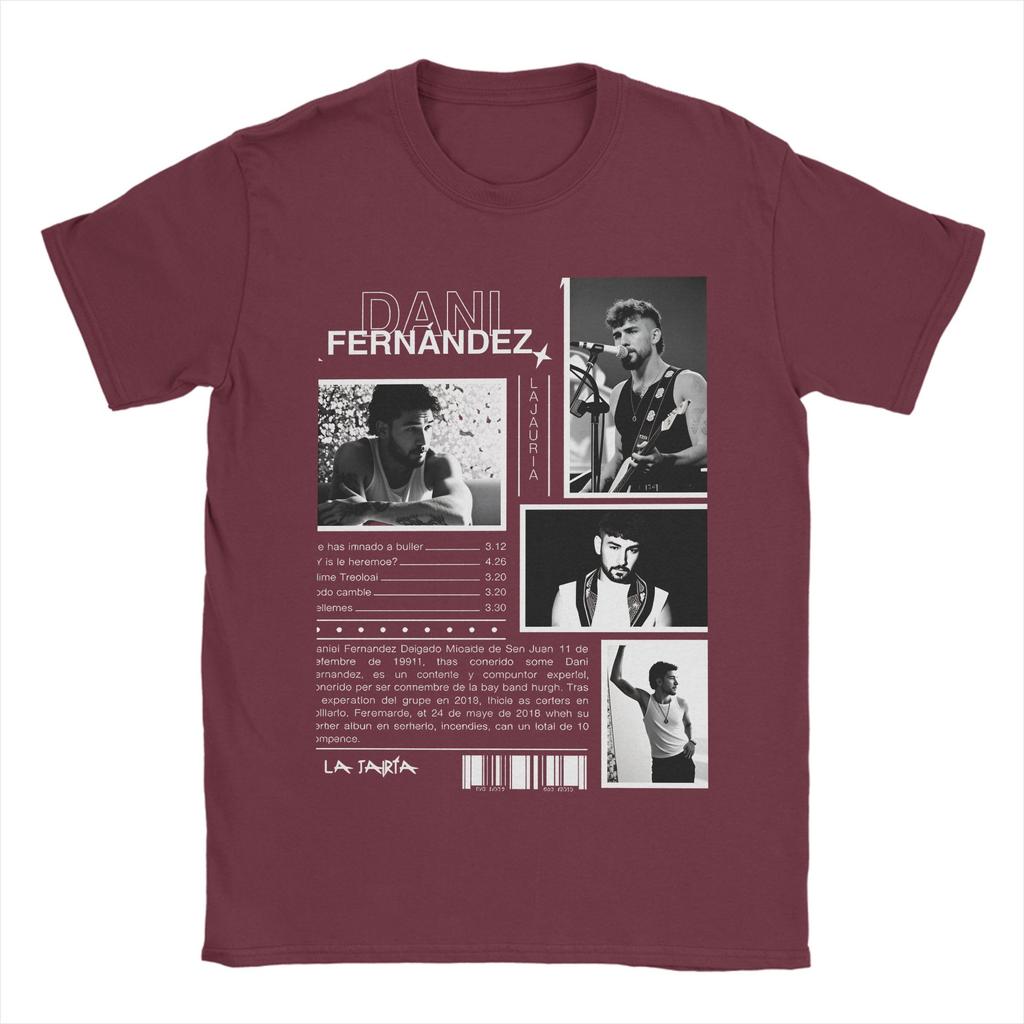 Rapper Dani Fernandez Cotton T Shirt For Unisex Summer  YK Fun TShirts O Neck Harajuku Tee Shirt Plus Size Design Clothes