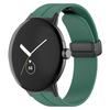 Suitable for Pixel Watch 2 Smartwatch Adjustable Fashion Silicone Belt Wristband Magnetic Bracelet Waterproof Soft Strap