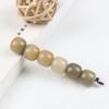 Natural Bodhi Root Loose Barrel Beads, 13*14MM, 108 Handmade DIY Bracelet Accessories.