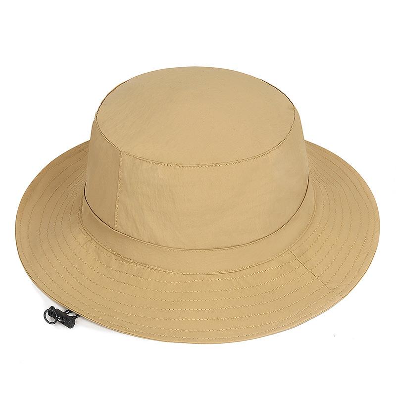 Foldable Storage Bag Fisherman's Hat Thin Quick-drying Sun Hat Men's Outdoor Casual Hiking Hat