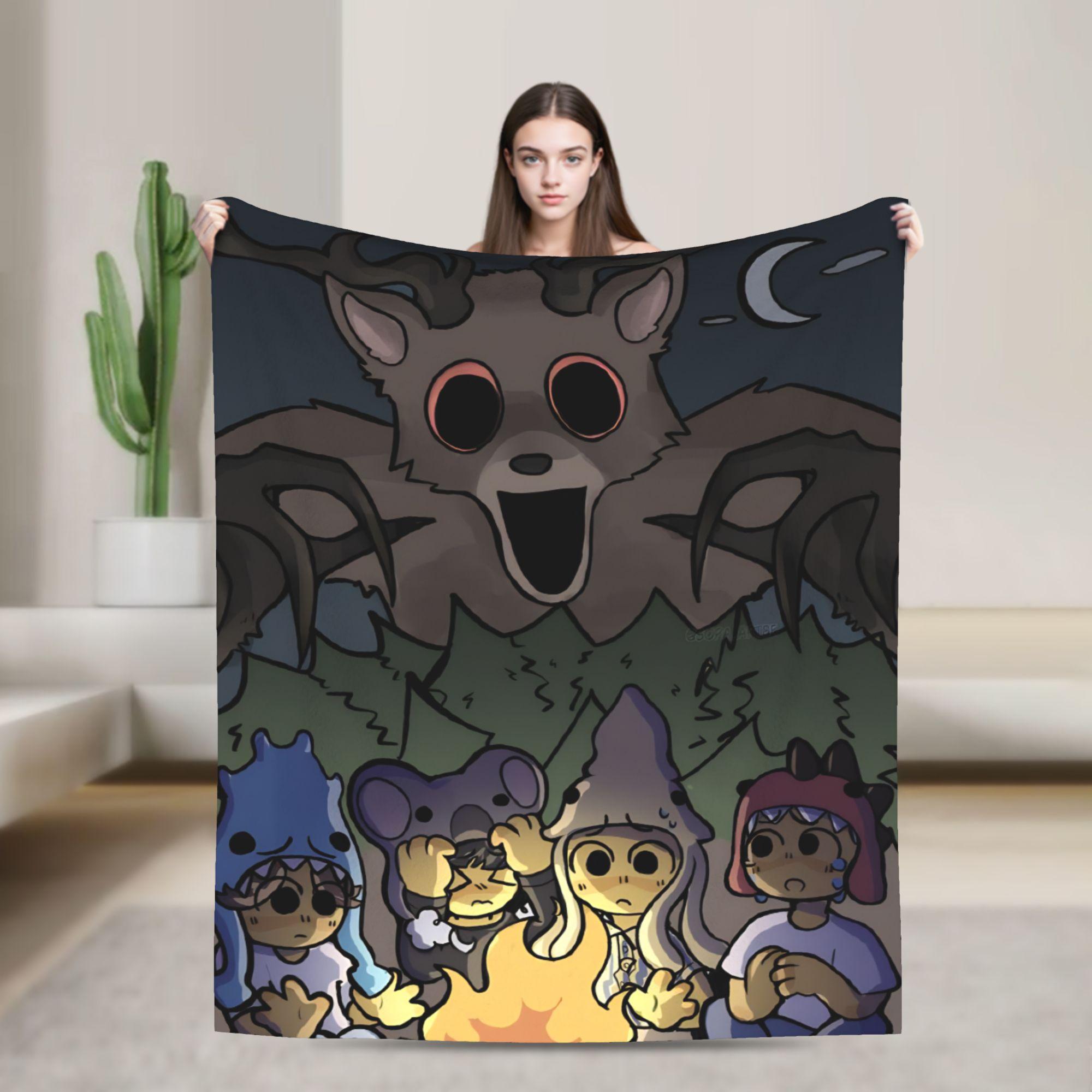 

Soft Blankets Decorative 99 nights in the forest Throw Blanket Flannel Bedspread For Bedroom Aesthetic Sofa Bed Cover 30x40in