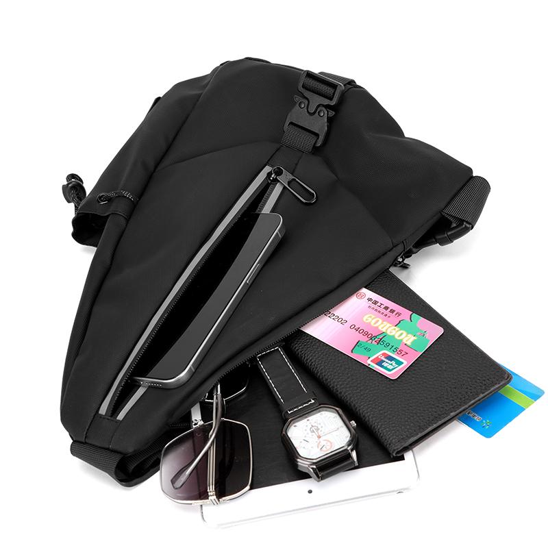 Men's Chest Bag Large Capacity Crossbody Bag