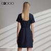 G2000 Belted Short-Sleeve Dress