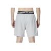 Under Armour Embroidered Logo Print Straight Leg Shorts With Elastic Waist Men Shorts Light-Grey 1373718-014