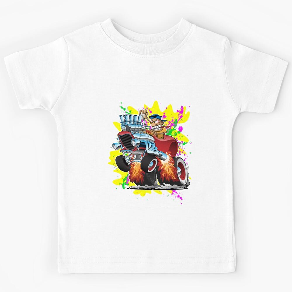 Shift Happens Funny Hot Rod Car  Kids T-Shirt 160