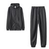 2024 Autumn Hot-Selling Women's Solid Color Hoodie Sweatshirt Sportswear Two-Piece Set