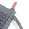 Christian Louboutin 1195035 Bolso de mano Bolso con tachuelas con correa Bolso de mano Sin usar