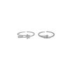 Star Zir*****Pen Ring Women'S Niche Design Sense High-Grade Little Finger Tail Ring Year Index Finger Ring