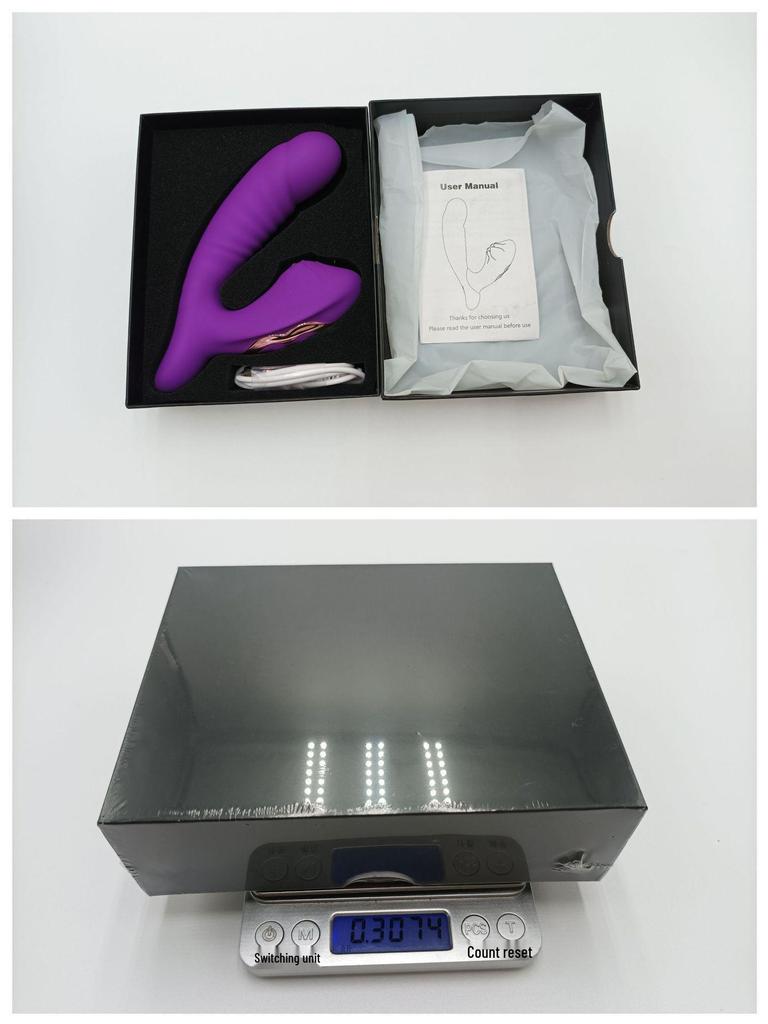 Shen Gong Bao Female Vibrator: Silicone Massage Stick for Couple's Orgasm and Stimulation.