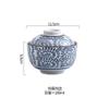 Hand-painted Ceramic Water-proof Stew Pot Small Household Stew Pot with Lid Steamed Egg Bowl Soup Porcelain Pot