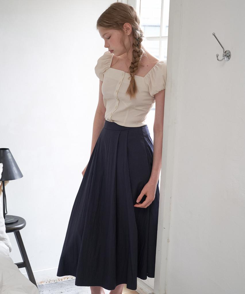 Peullobeu Half Flare Skirt_Na