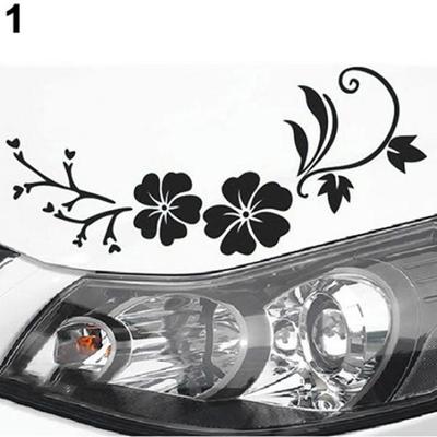 Removable Reflective Flower Vine Car Bonnet Body Window Sticker Car Auto Decal