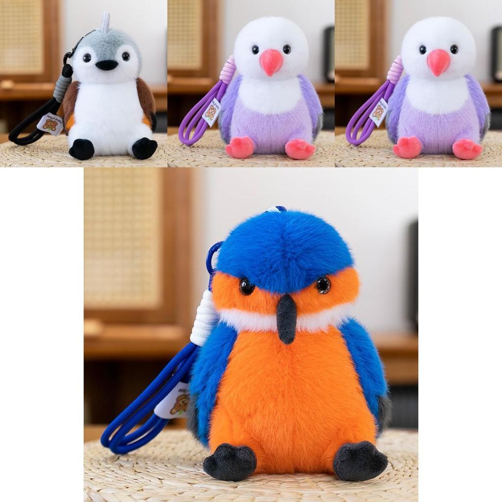 Mallard Dove Parrots Passer Montanus Alcedo Atthis Plush Doll Toy Pendant For Collectors And Gift Enthusiasts
