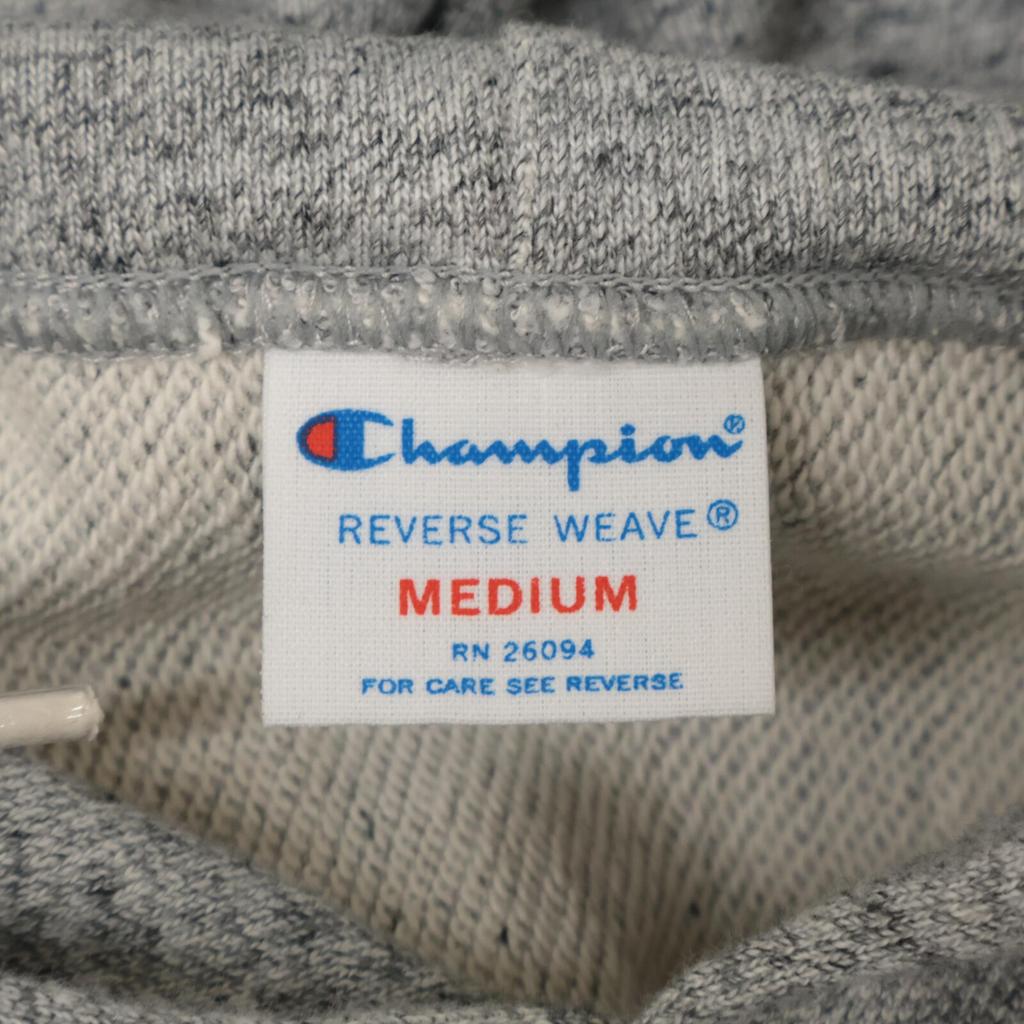 Champion [Excellent Condition/25% Stainless Steel] C8-Z101 Reverse Weave(R) Hooded Sweatshirt/ tops M grayUsed