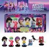 Anime Figur K-Pop Dämonenjäger mit Box Kawaii Jungen Mädchen Geschenke für Kinder Fans Halloween Weihnachten Figur Dekorative Geschenke