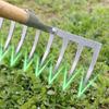 Weeding Hoe Rake Agricultural Farm Hand Tools Turning The Ground Loose Soil Artifact Nail Rake Tool Gardening Accessories