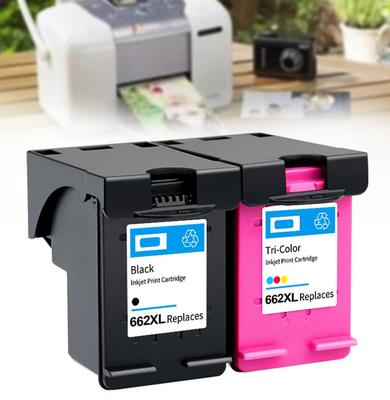 Substituição de cartucho de tinta compatível premium para HP 662XL, funciona com HP Deskjet 1015 1515 2515 2545 2645 3515 3545