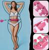 Hula Hoop with Weighted Studs Slimming Fitness Foldable Smart Fit
