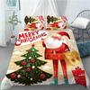 3D Christmas Decoration Duvet Cover Fashion Santa Claus Quilt Cover With Pillowcase Queen King Size For Kids Adult Bedroom Decor