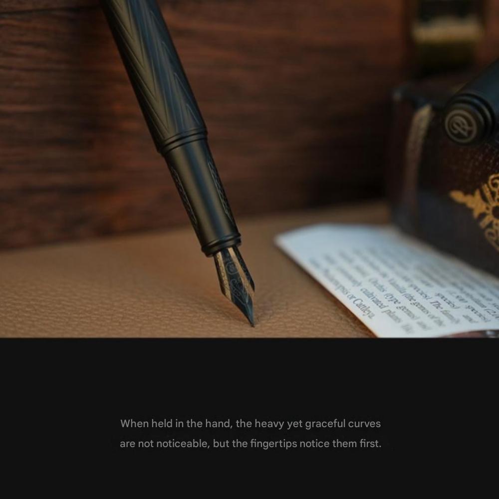 Dailyrang Black Fountain Pen Gift Set