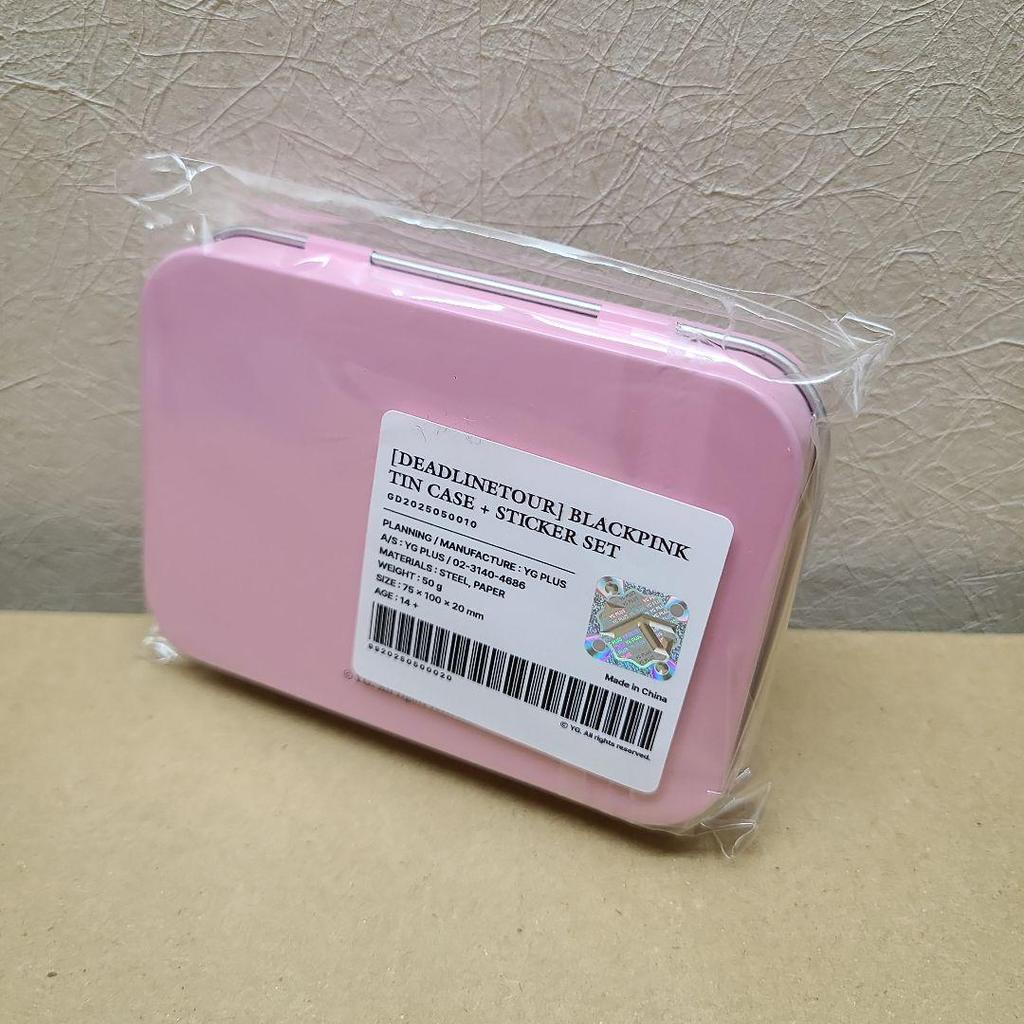 [USED] BLACKPINK DEADLINE Seoul Concert Tin Case Sticker