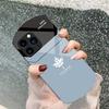 Far Peak Blaue Ahornblatt Für Iphone 11 12 13 14 15 Pro Max Plus Mini 7 8 Se 2020 X Xs Xr Elliptische Gehärtete Glas Handyhülle