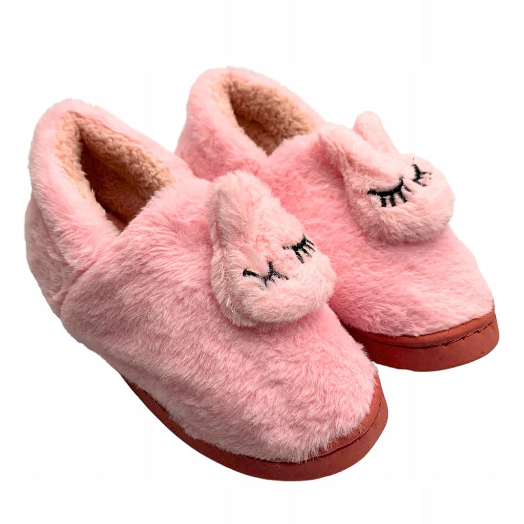 Winter Slippers Rabbit Bunny Women's Children's Warm Slippers S. 38-39