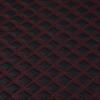 Diamond Pattern Embroidered Car Seat Cushion and Fabric Bag Set