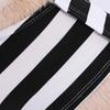 Comfortable Prisoner Costume Funny Striped Outfit Party Wear for Small Dog Cats Theme Party and Holiday Dressingup