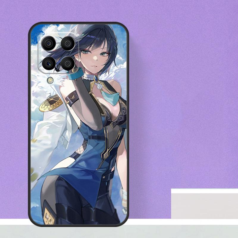 Genshin Impact Yelan Case For Samsung Galaxy M23 M20 M32 M52 M56 M16 M36 M54 M34 M14 M35 M55 M15 M11 M31 M13 M53